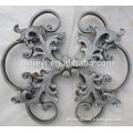 handmade hammered wrought iron scroll bending panels for gate                        
                                                Quality Choice